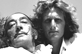 with Salvador Dali